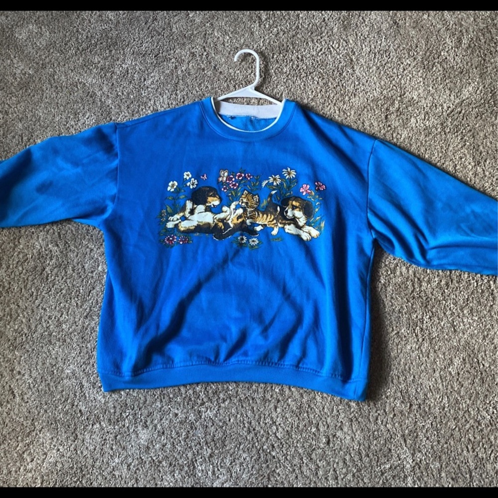 vintage car crewneck